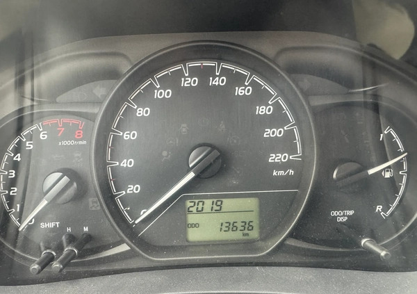 Toyota Yaris cena 52500 przebieg: 13636, rok produkcji 2020 z Świecie małe 46